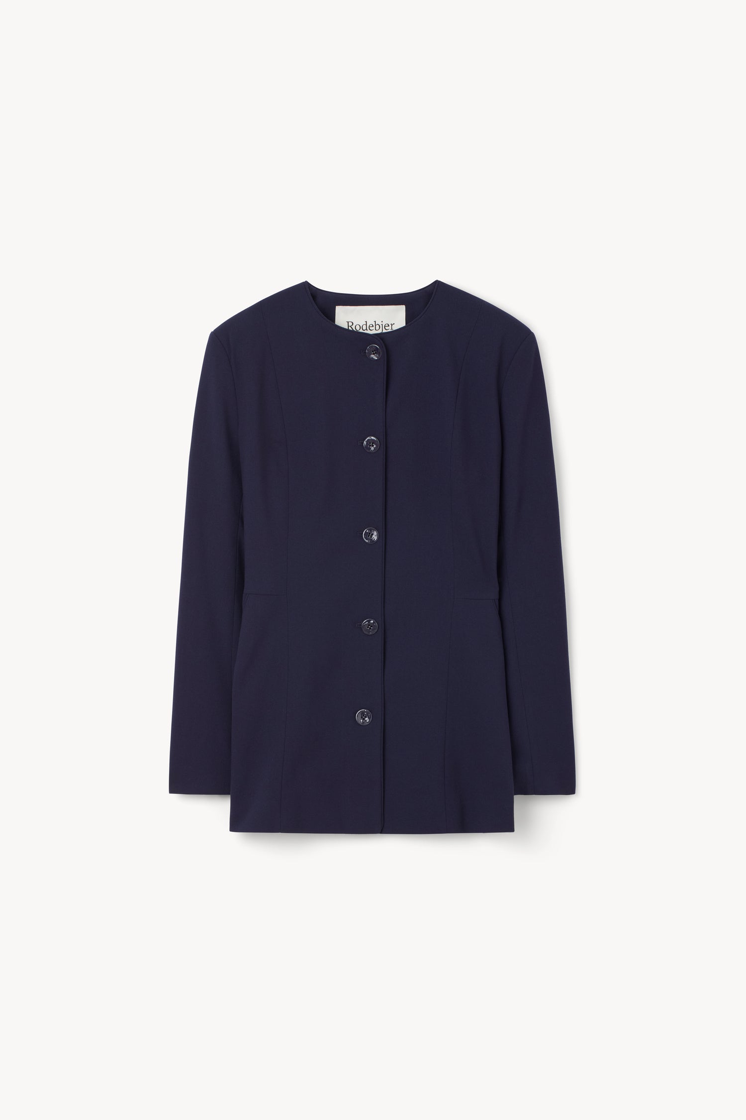 The Ouri cinched crepe blazer jacket