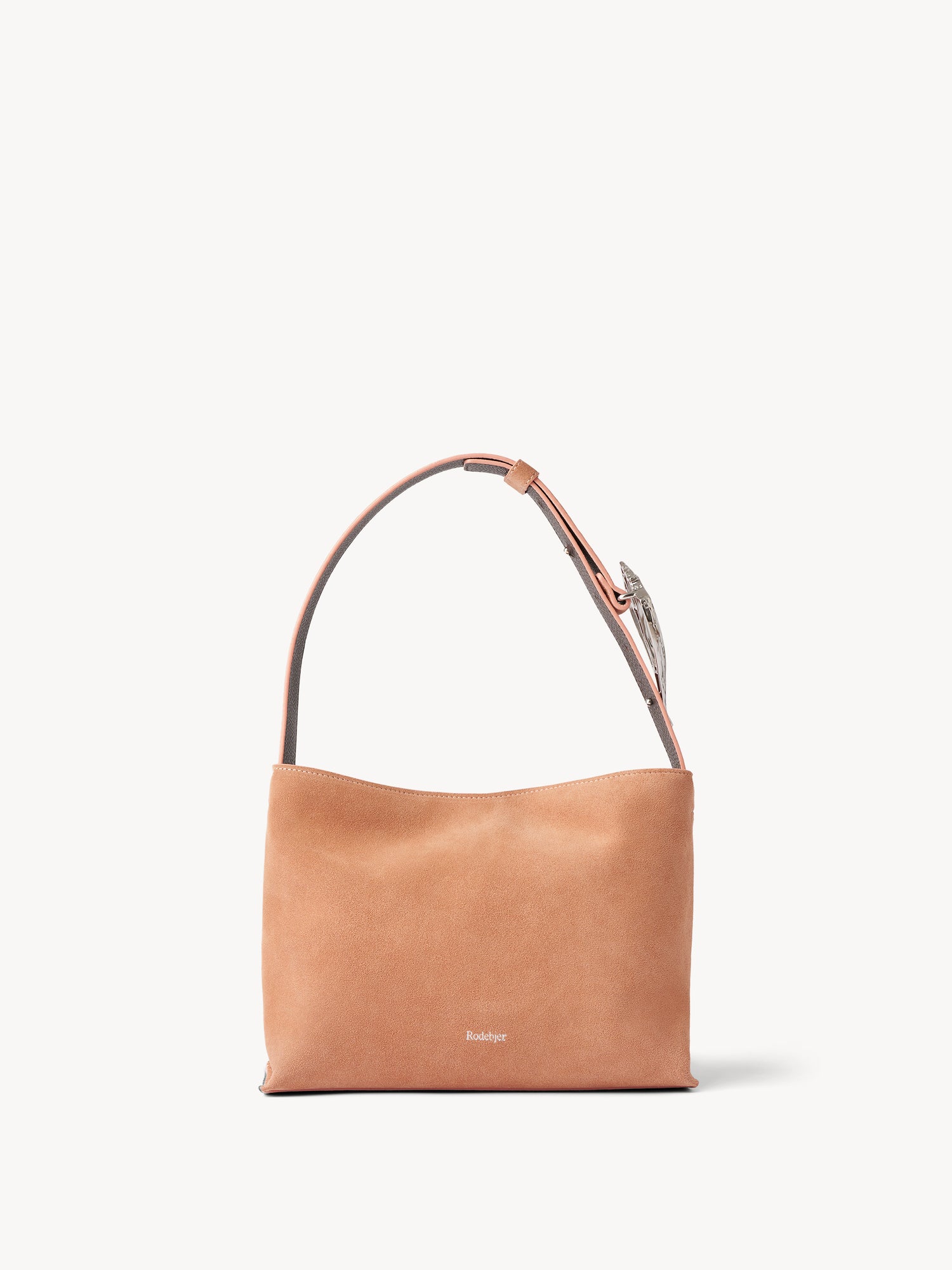 The Seashell suede mini tote