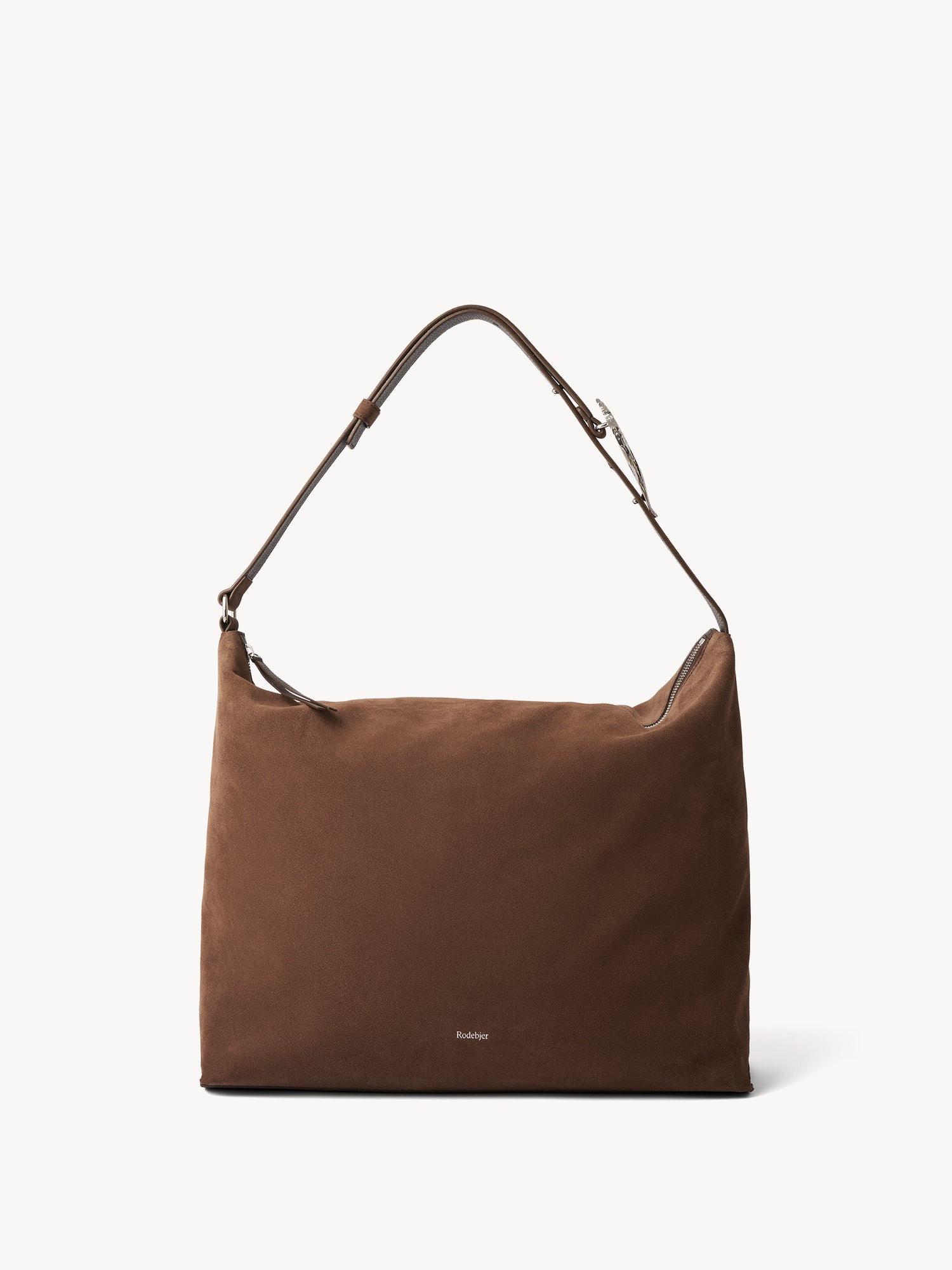 The Seashell suede tote