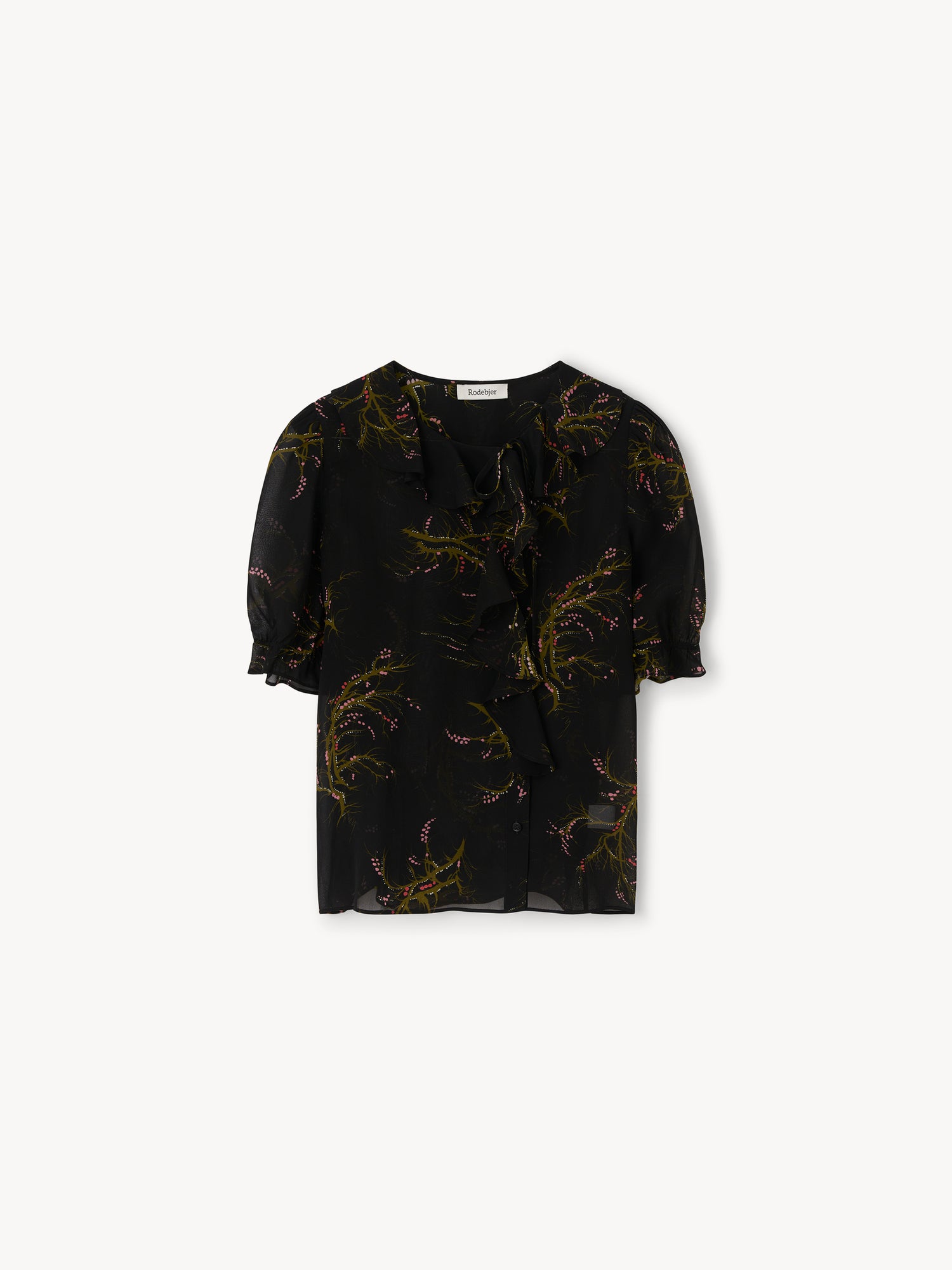 The Xandria flounce blouse
