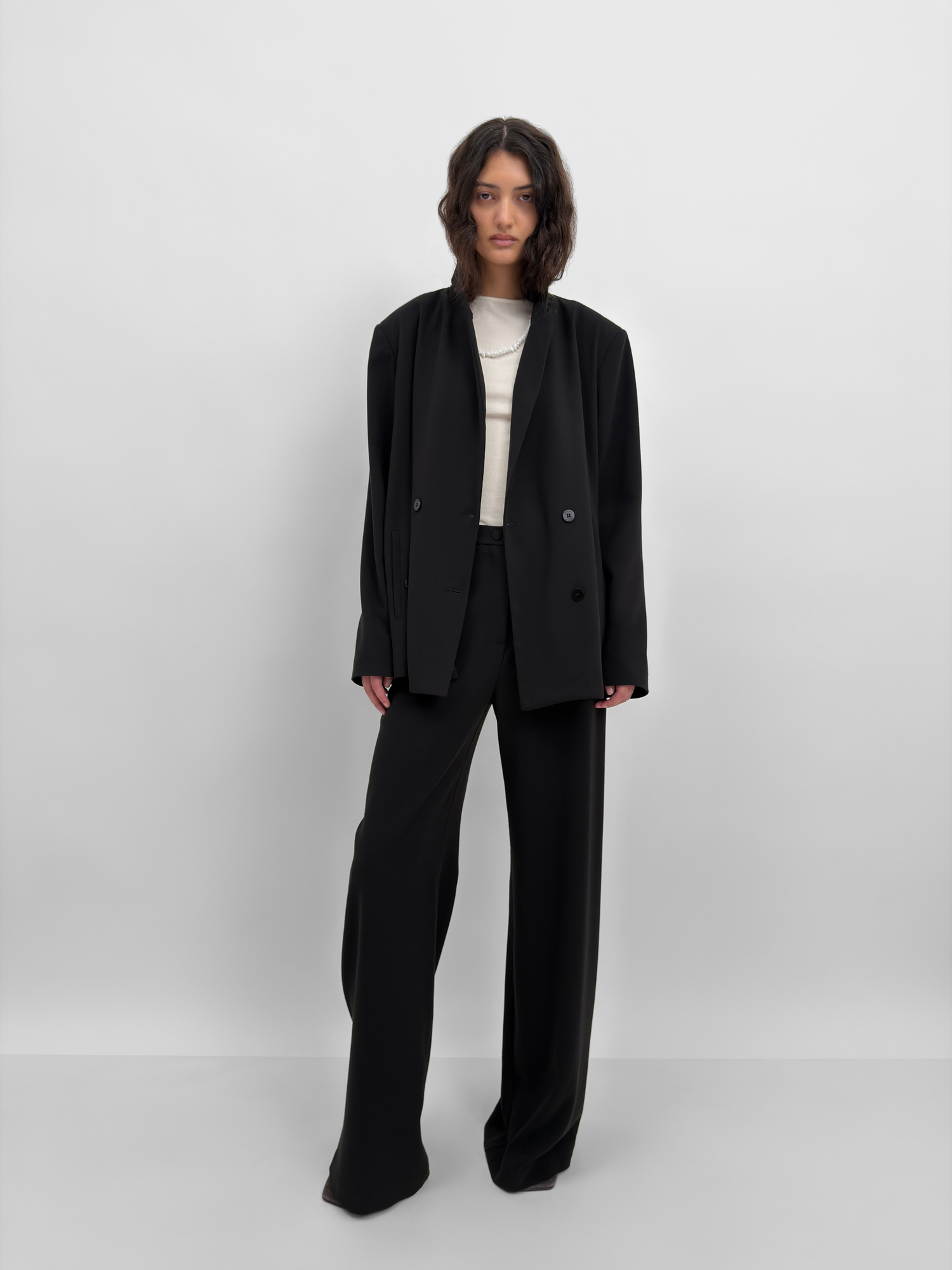 The soft oversized Vienna blazer