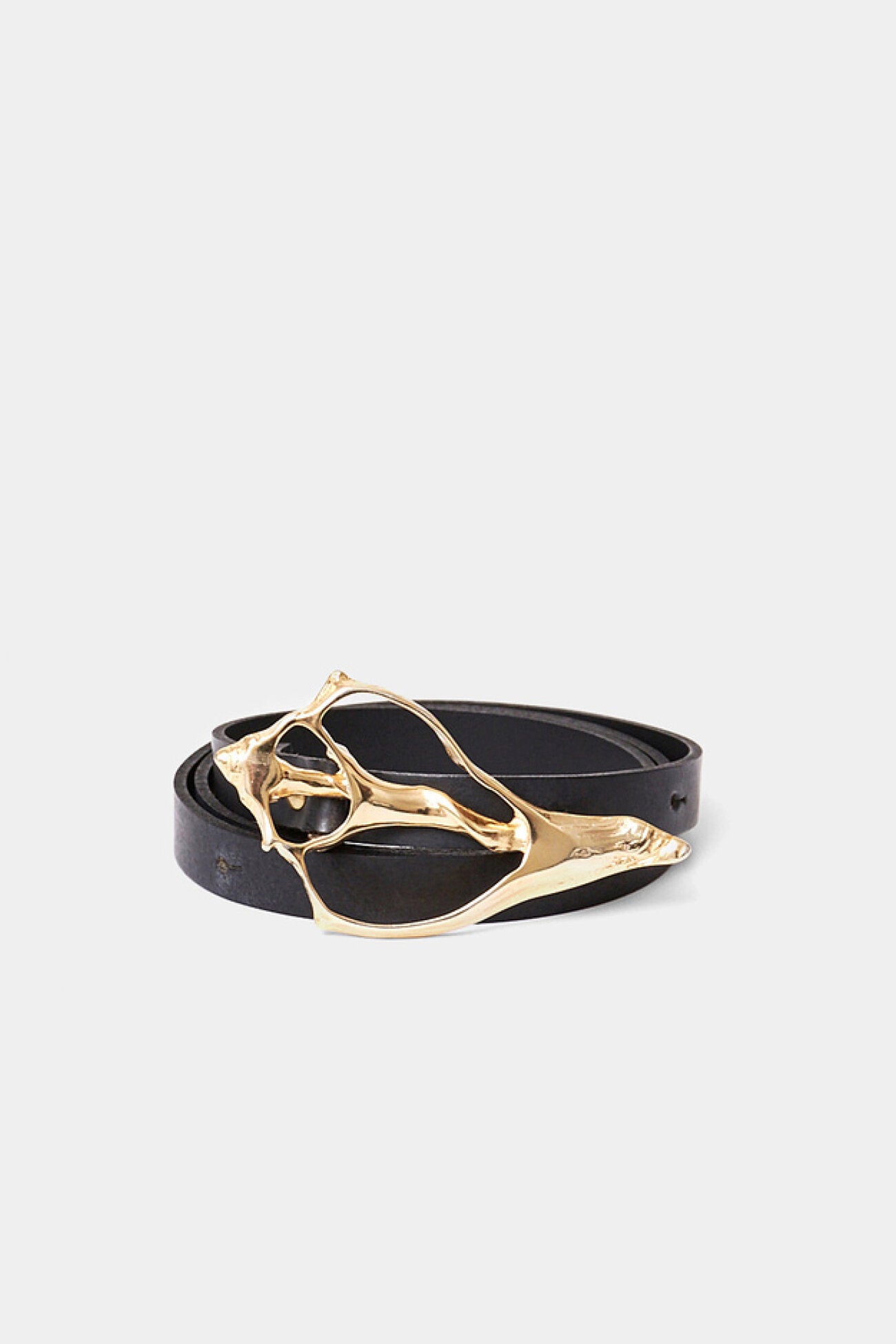 The Seashell leather belt